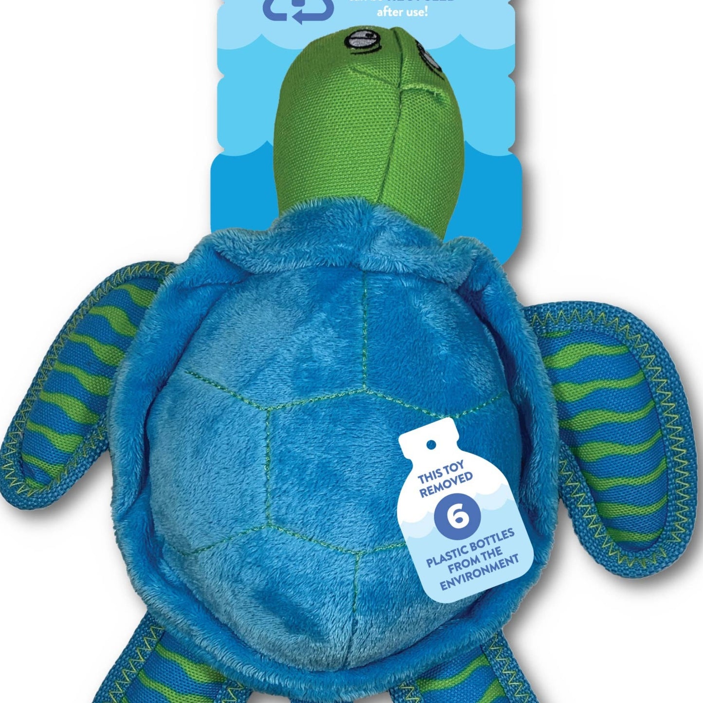 Plush Turtle Dog Toy