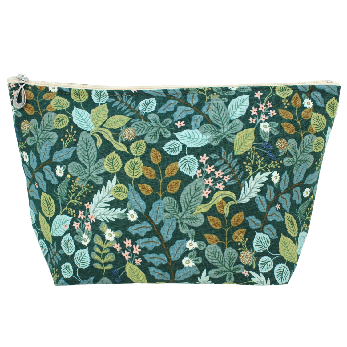 Garden Hunter Green Cosmetic Bag