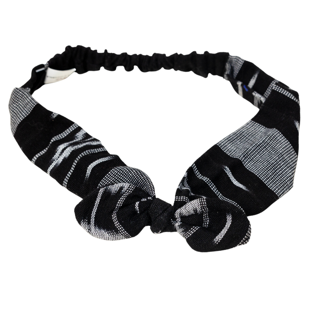 Black Hair Scarf Headband