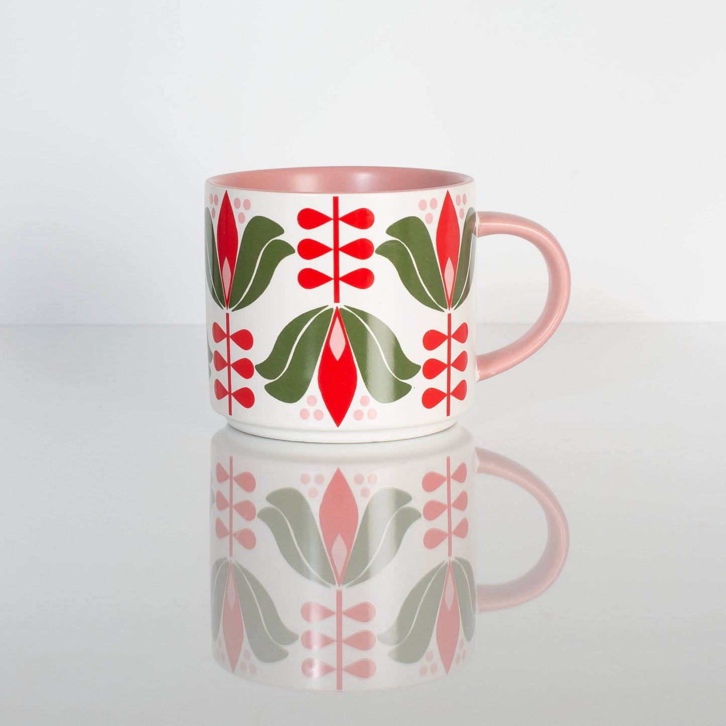 Red Lotus Coffee Mug