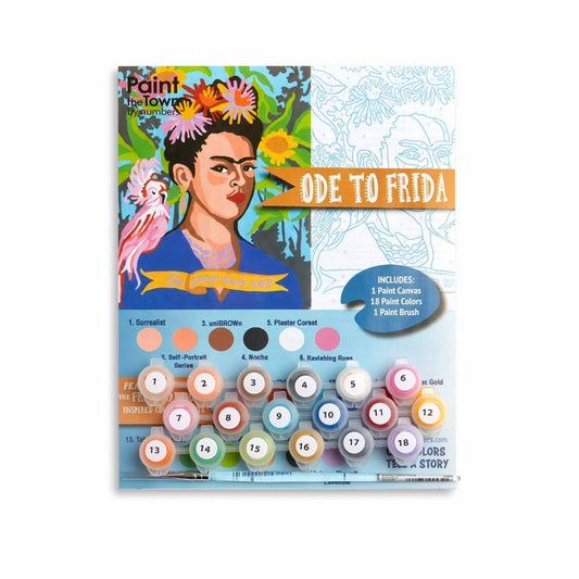 Frida Kahlo Paint by Number Kit