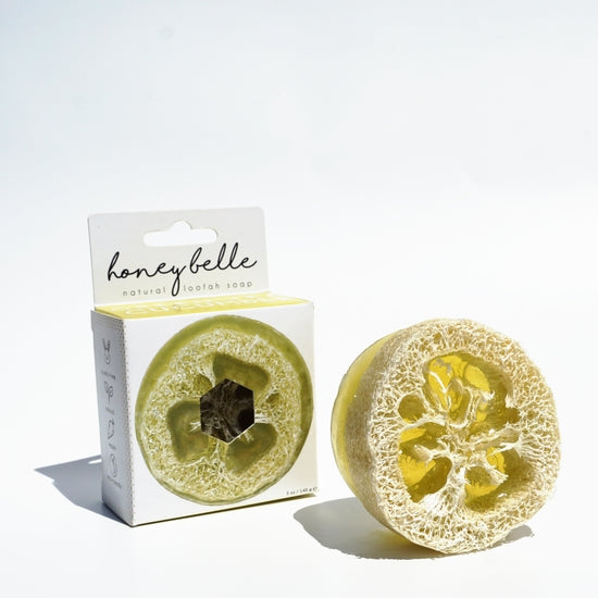 Green Tea + Cucumber Loofah Soap
