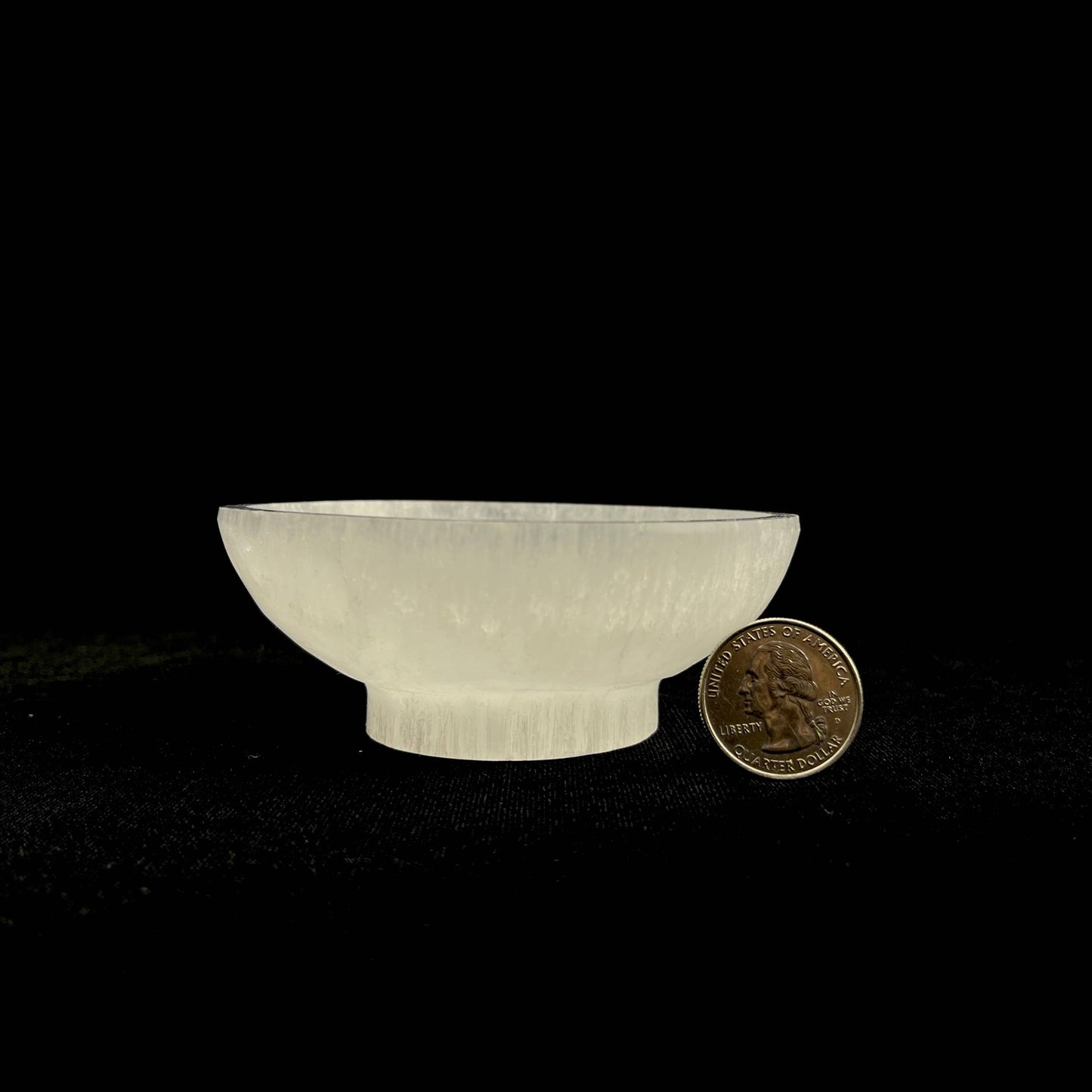 Selenite Round Bowl