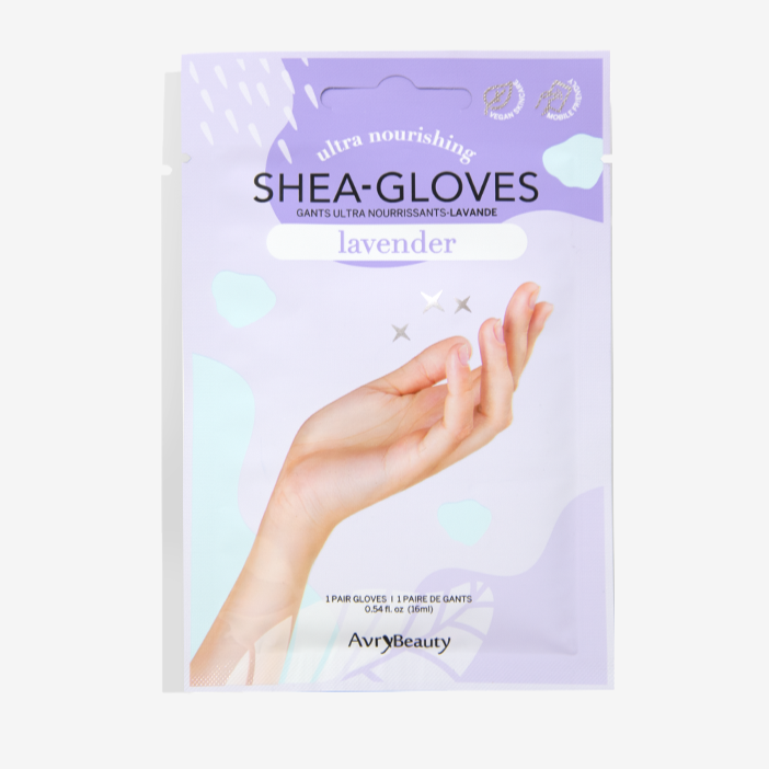 Lavender Shea Gloves