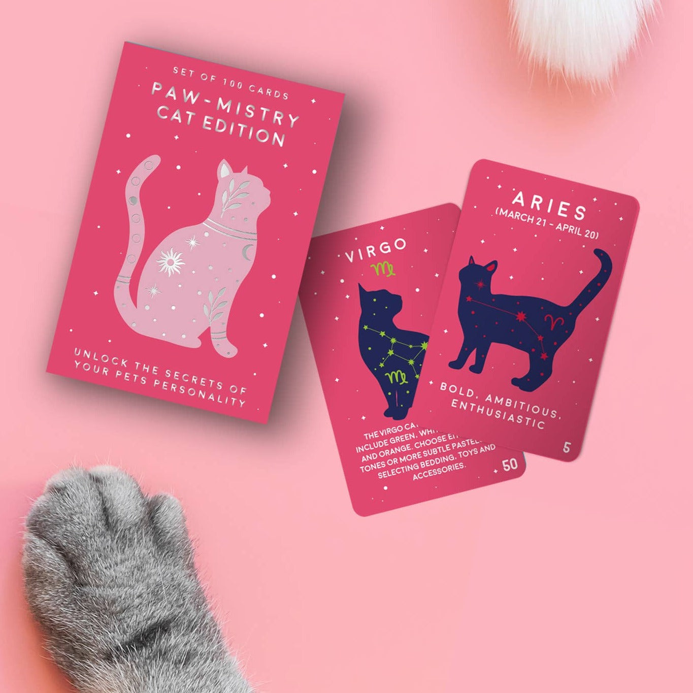 Paw-mistry Cat Cards