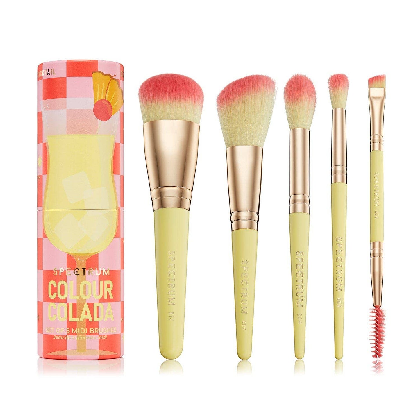 Colada Cocktail Make-up Brush Set