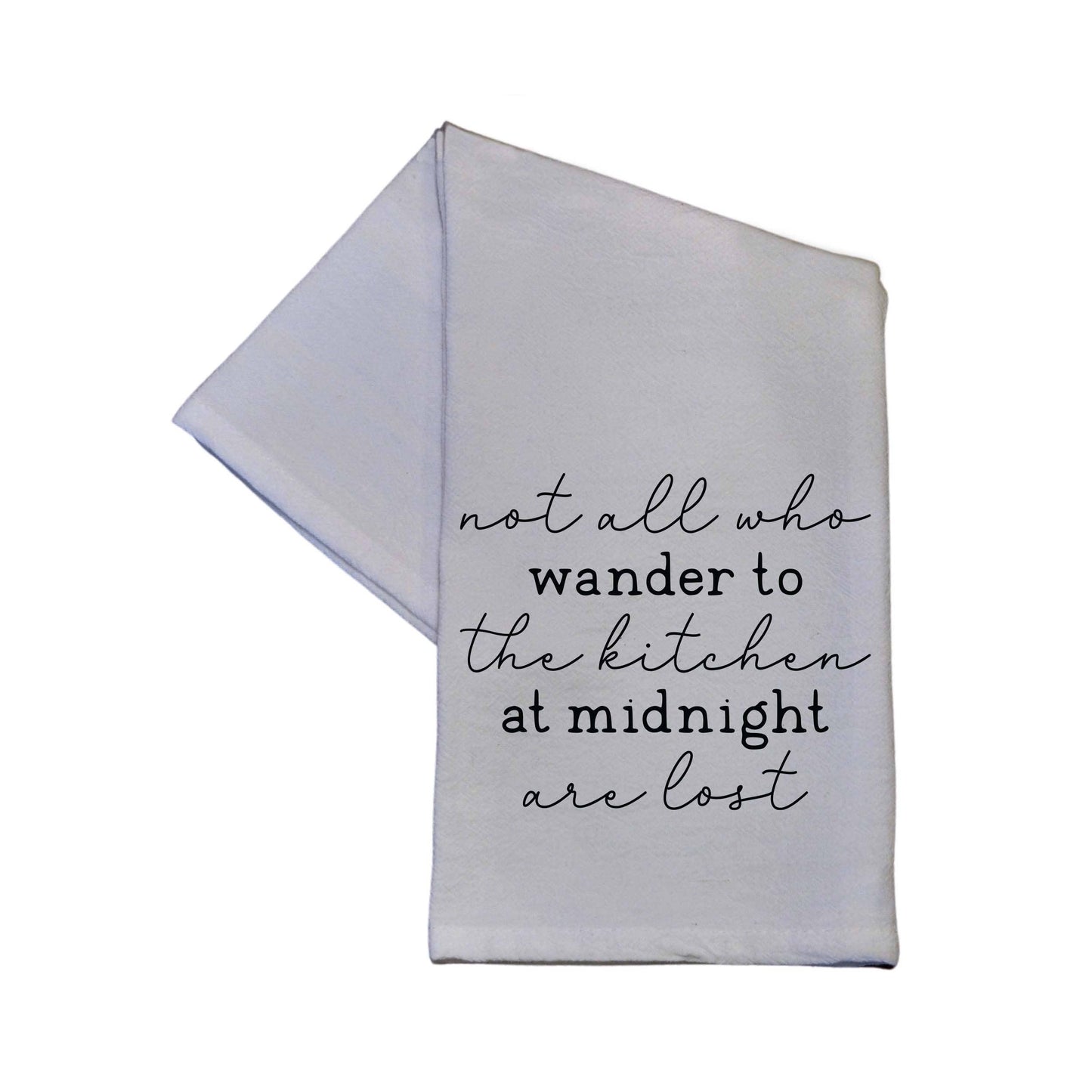 Wander To The Kitchen Tea Towel