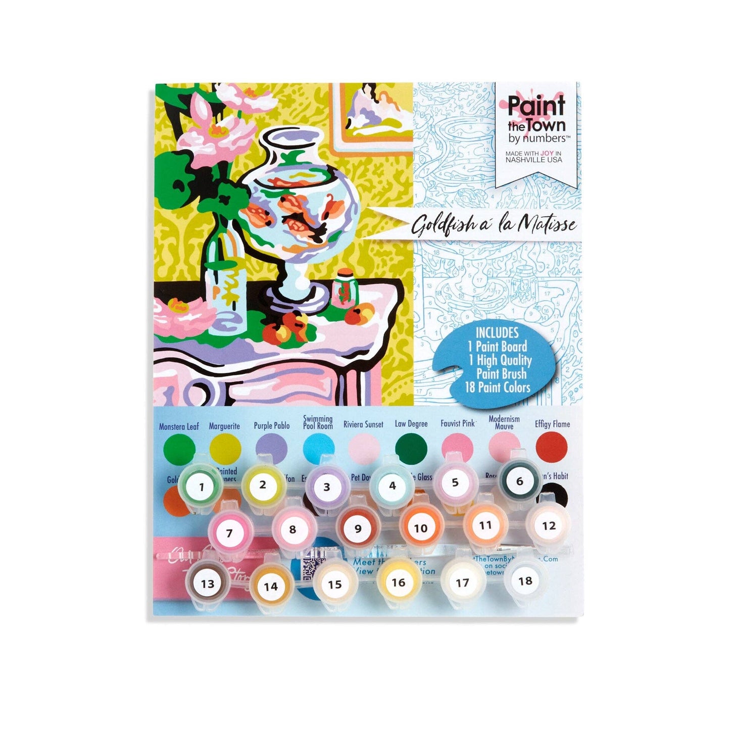 Goldfish Matisse Paint by Number Kit