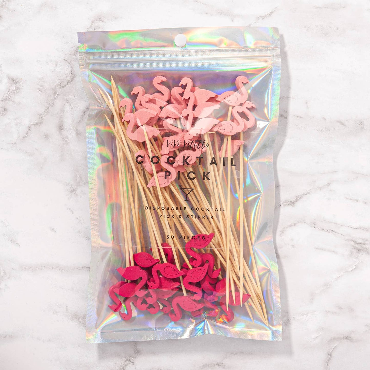 Flamingo Cocktail Picks