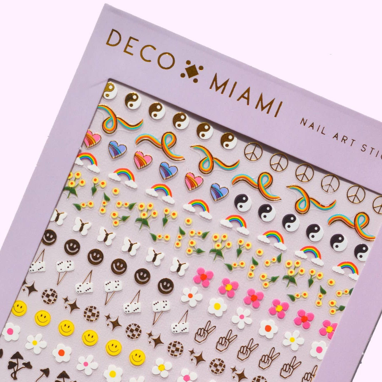 Stay Groovy Nail Art Stickers