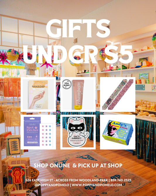Gifts starting at $5 and something for everyone on your list
