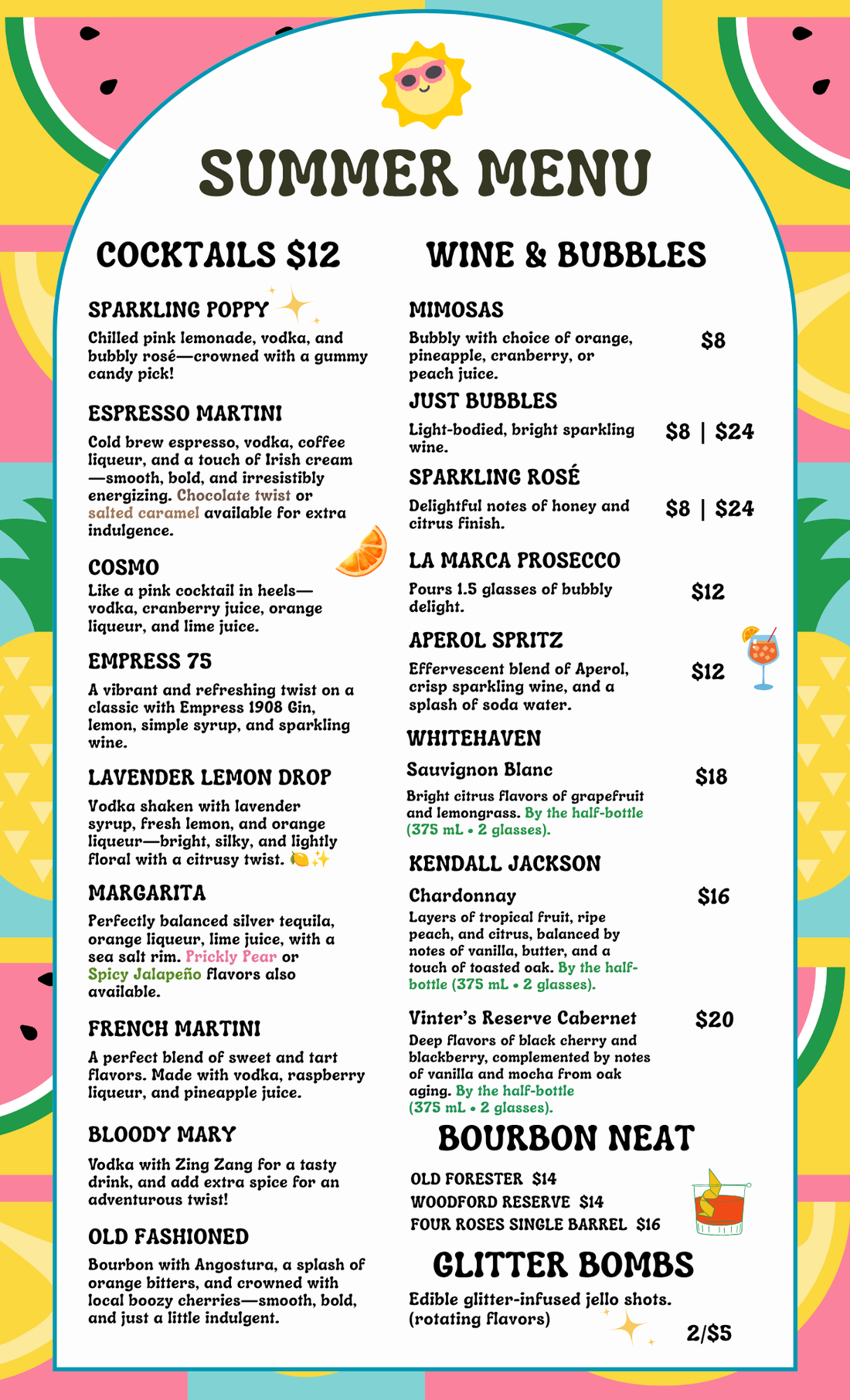 Sip into Summer: Discover New Drink Menu at Poppy & Pomelo - Wick + Mortar Studio