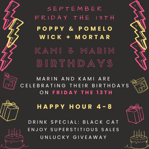 Marin and Kami's Friday the 13th Birthday Bash