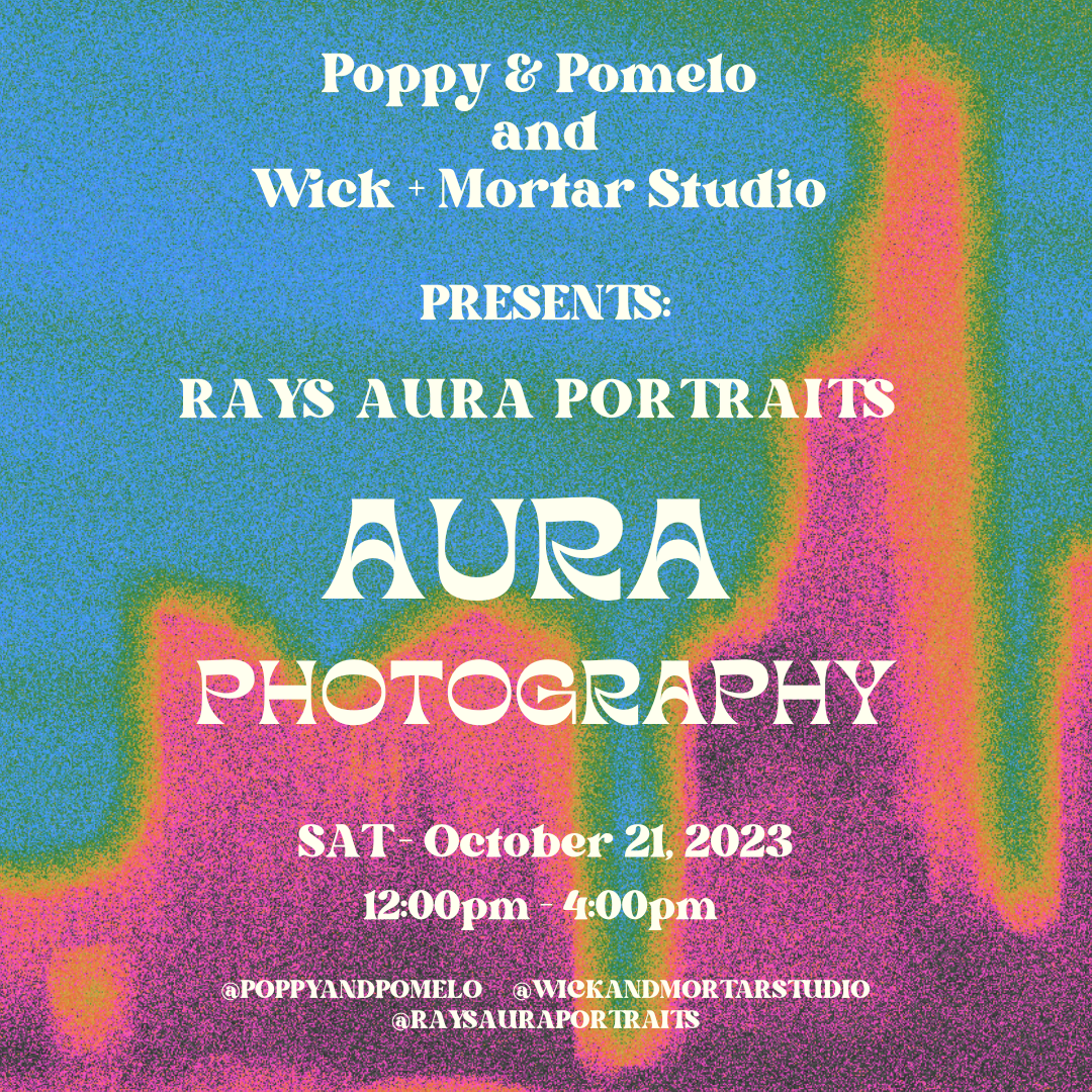 Aura portraits and crystal candle classes