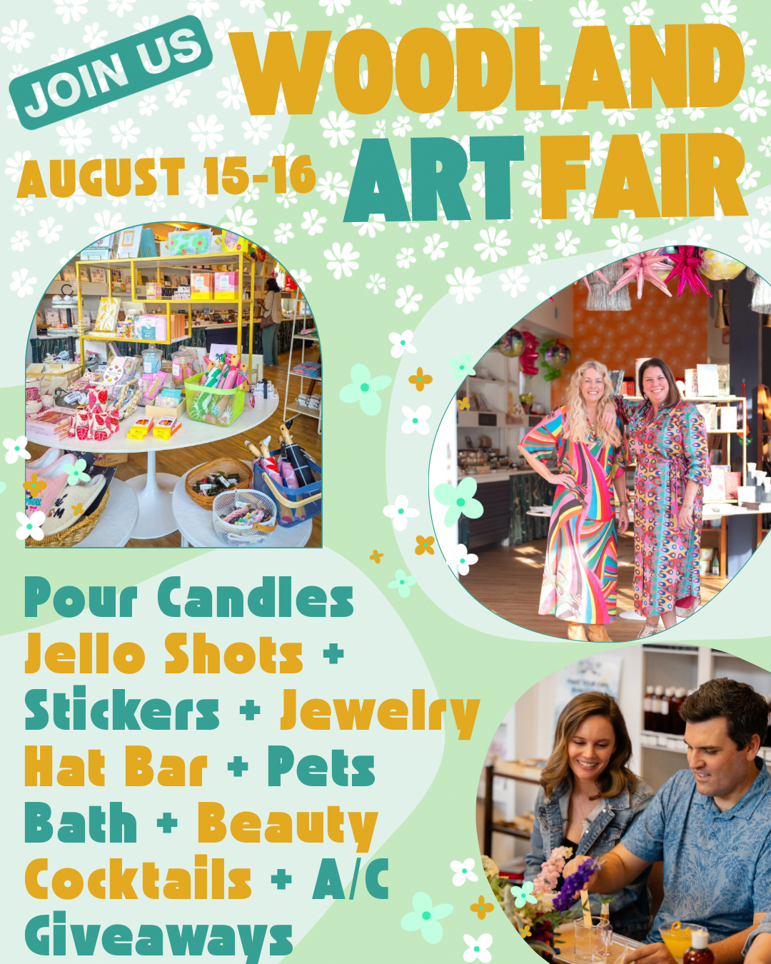 The 50th Annual Woodland Art Fair is almost here!