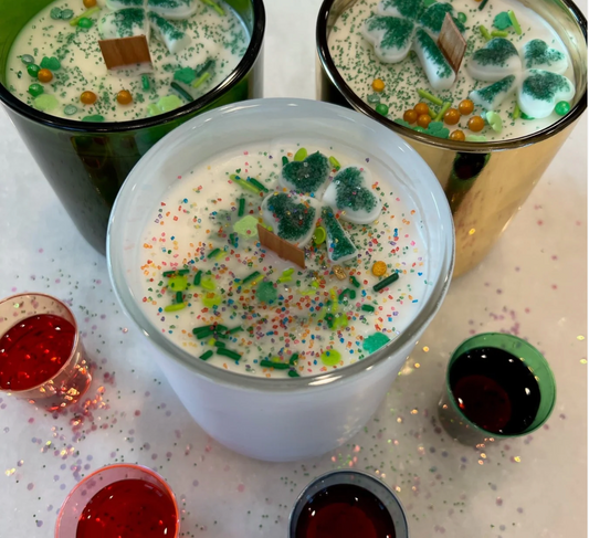 Lucky You: Shamrock-aritas + Pot's o' Gold & Candle Making Class