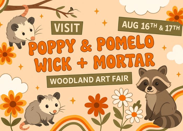 Poppy & Pomelo x Wick + Mortar Studio's Woodland Celebration!