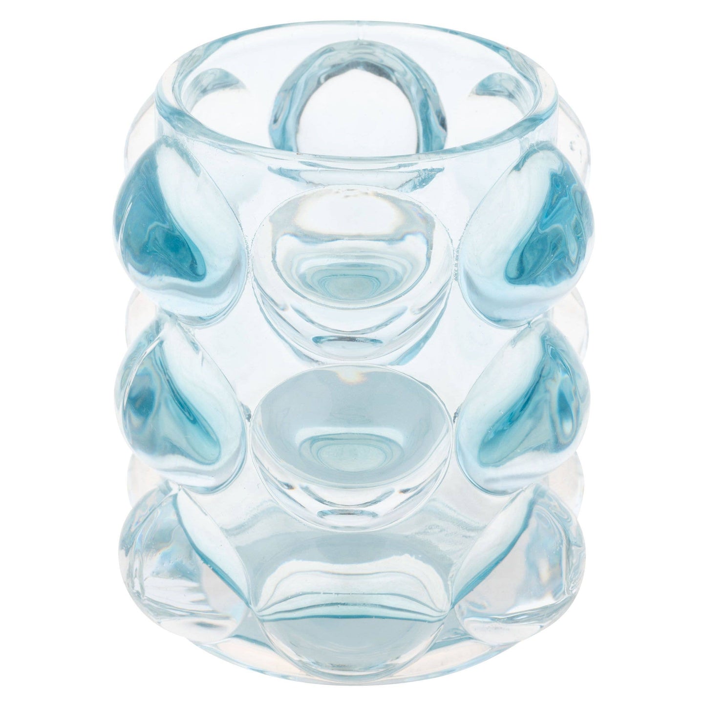 Blue Votive Candle Holder