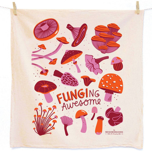 Mushroom Dish Towel