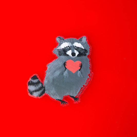 Trash Panda Raccoon Waterproof Sticker