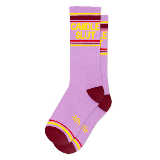 Candle Slut Gym Crew Socks