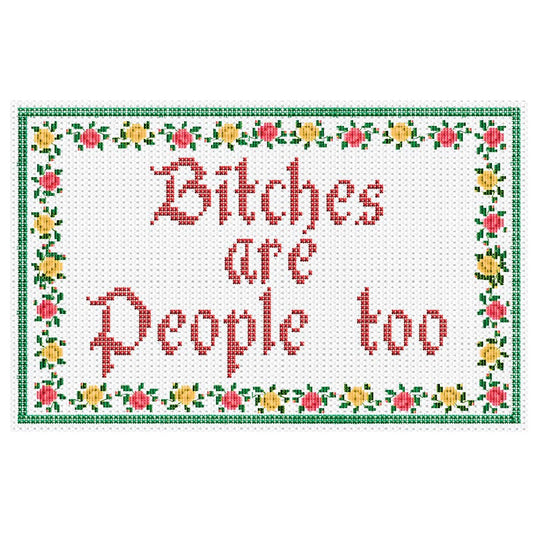 BITCHES Vinyl Sticker – Funny Bold Statement Sticker