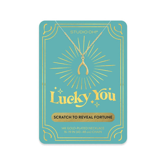 Wishbone Lucky You Necklace