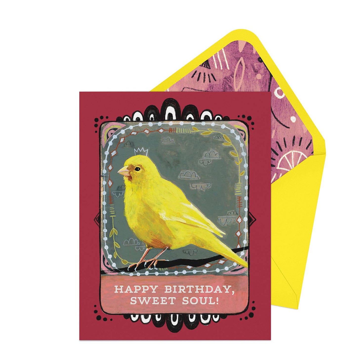 Canary Birthday Greeting Cards