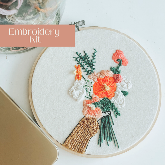 Be My Galentine Intermediate Embroidery Kit
