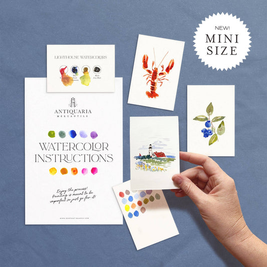 Mini Watercolor Lighthouse Painting Kit
