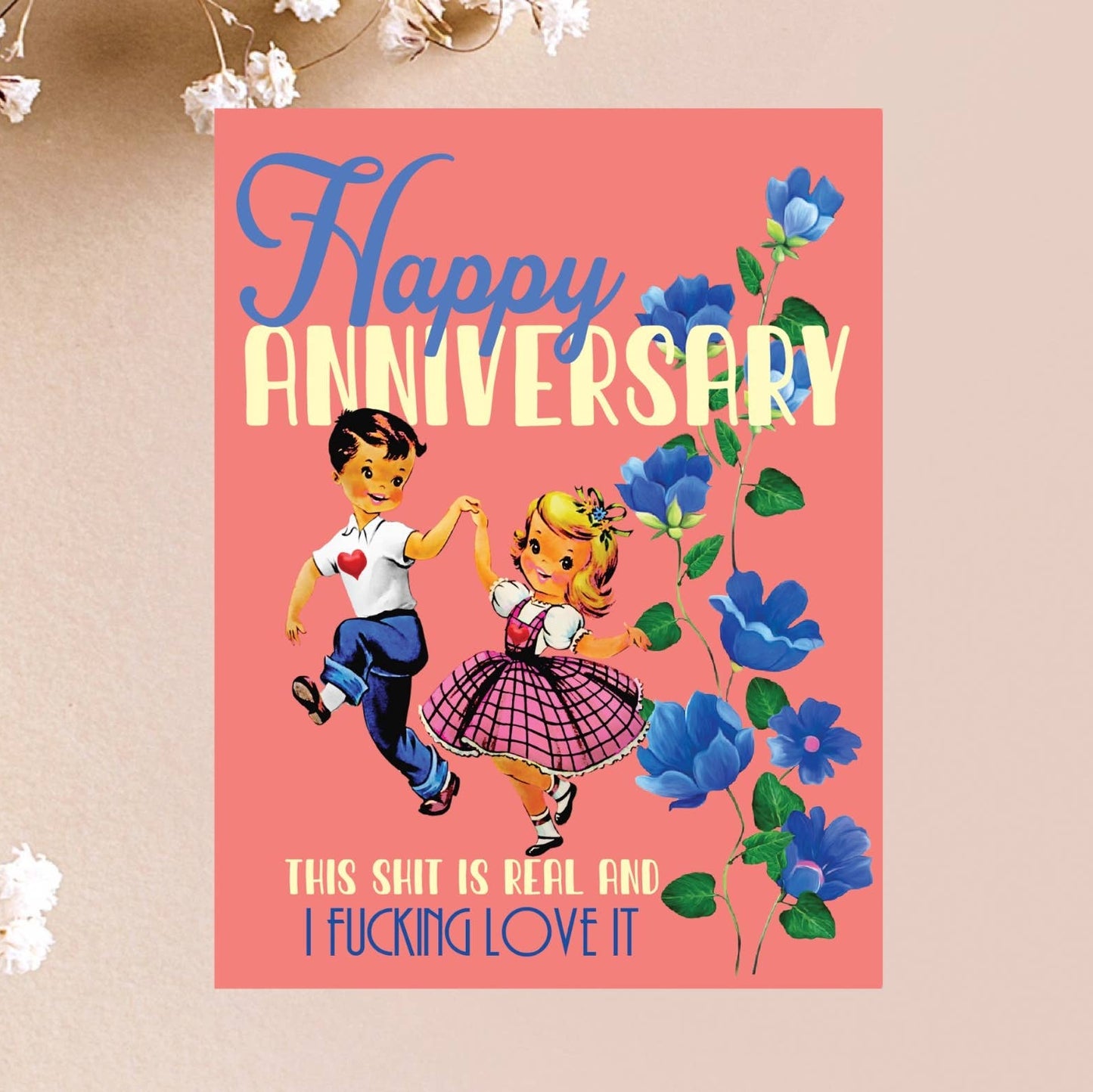 This Shit Is Real Greeting Card