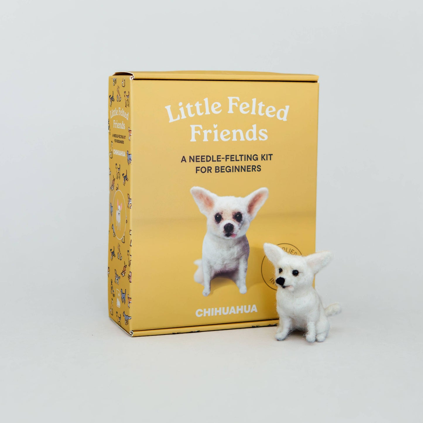 Little Felted Friends: Chihuahua Needle Felting Kit