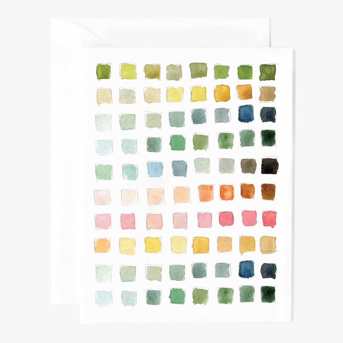Paint Swatch Notecards Set