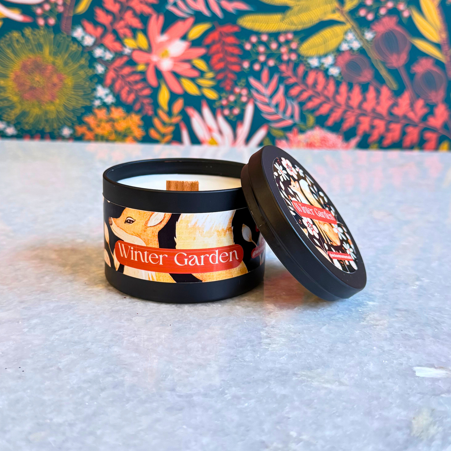 Winter Garden Candles