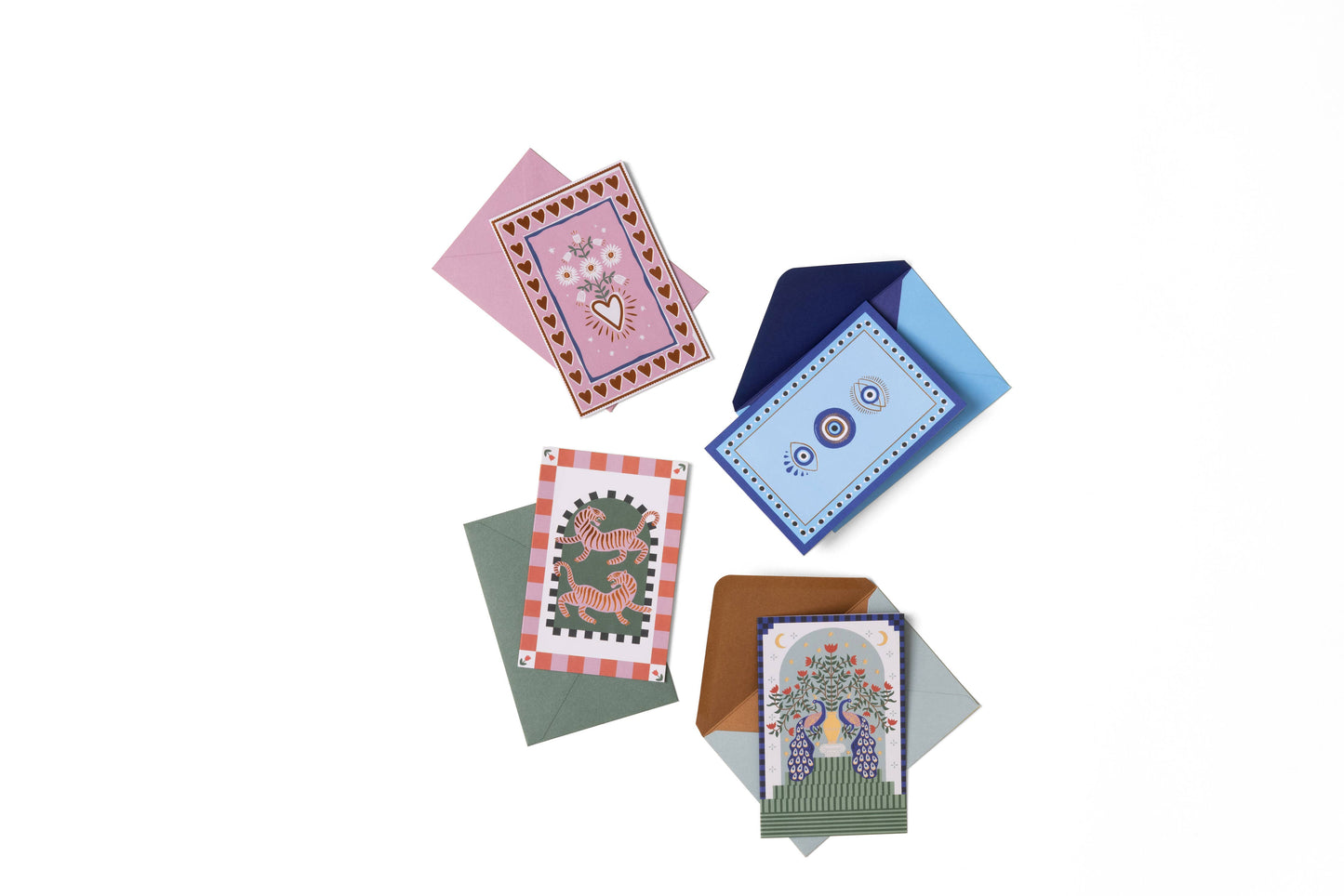 Assorted Notecards Set | 16-Count Boxed Stationery
