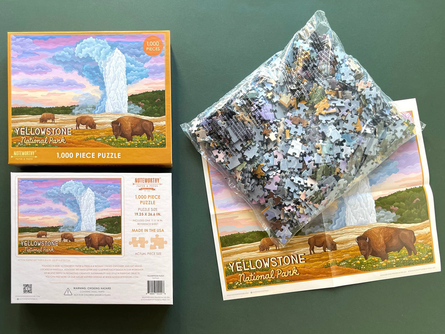 Yellowstone National Park Puzzle
