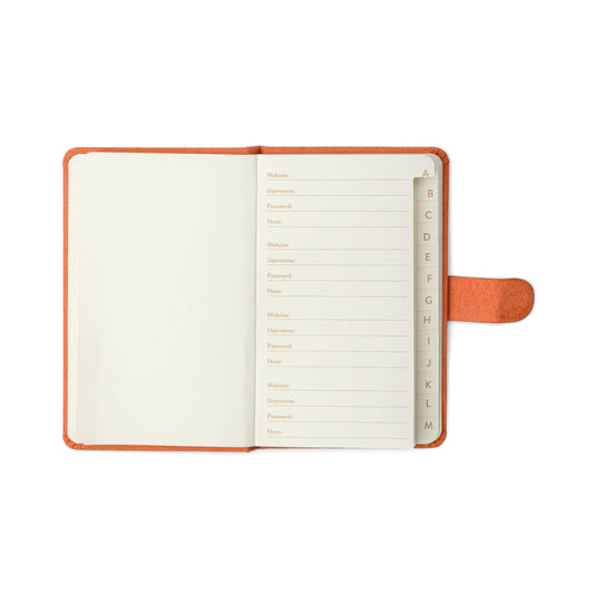 Asterisks Mini Password Journal | Password Organizer Notebook