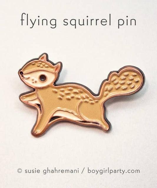 Squirrel Enamel Pin