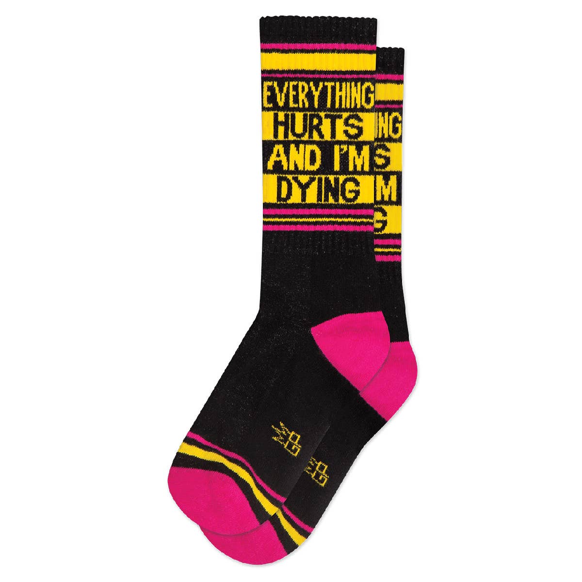 Everything Hurts Gym Crew Socks