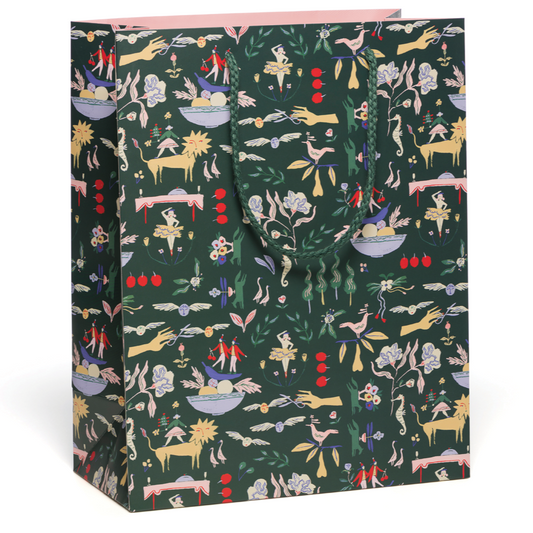 Emerald Holiday Gift Bag
