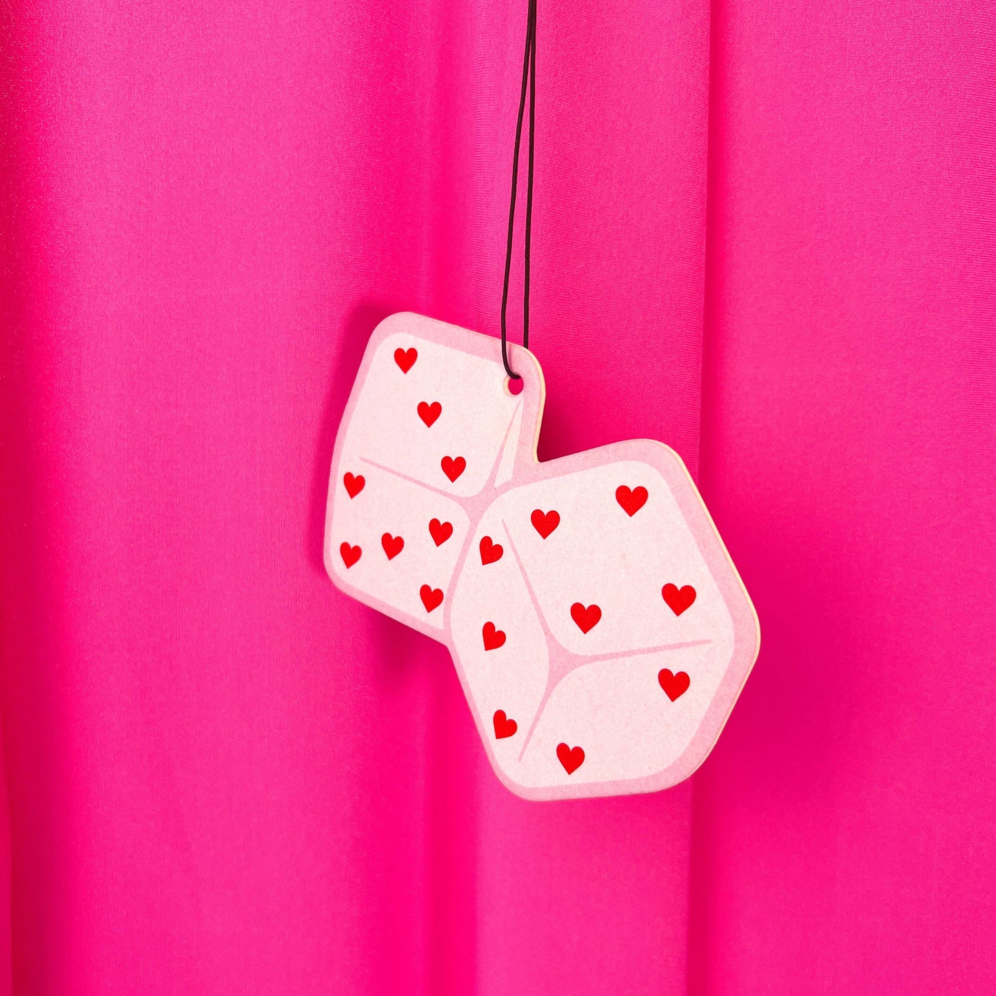 Heart Dice Air Freshener