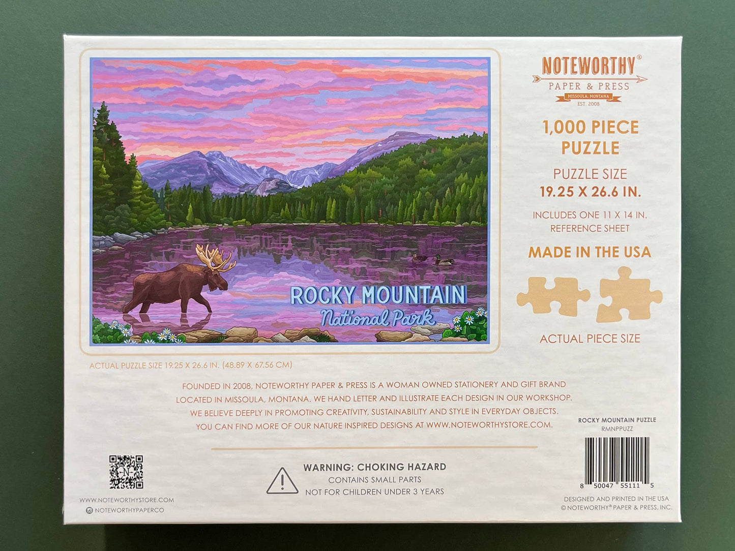 Rocky Mountain National Park Puzzle