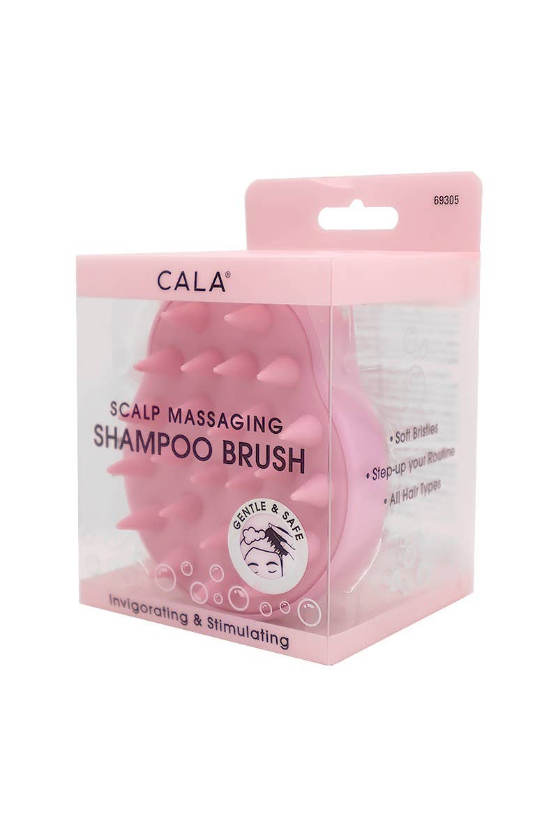 Pink Scalp Shampoo Brush