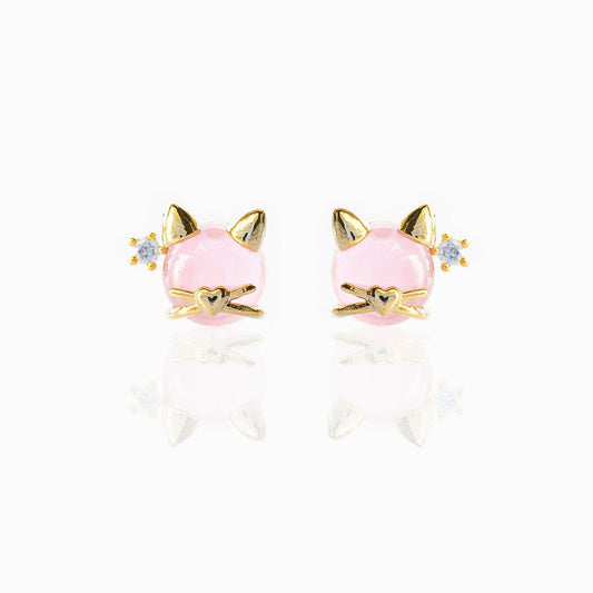 Kitty Kat Stud Earrings