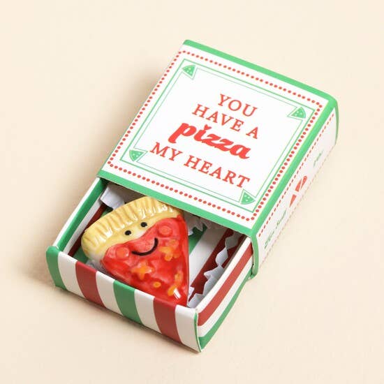 Tiny Matchbox Token: Pizza