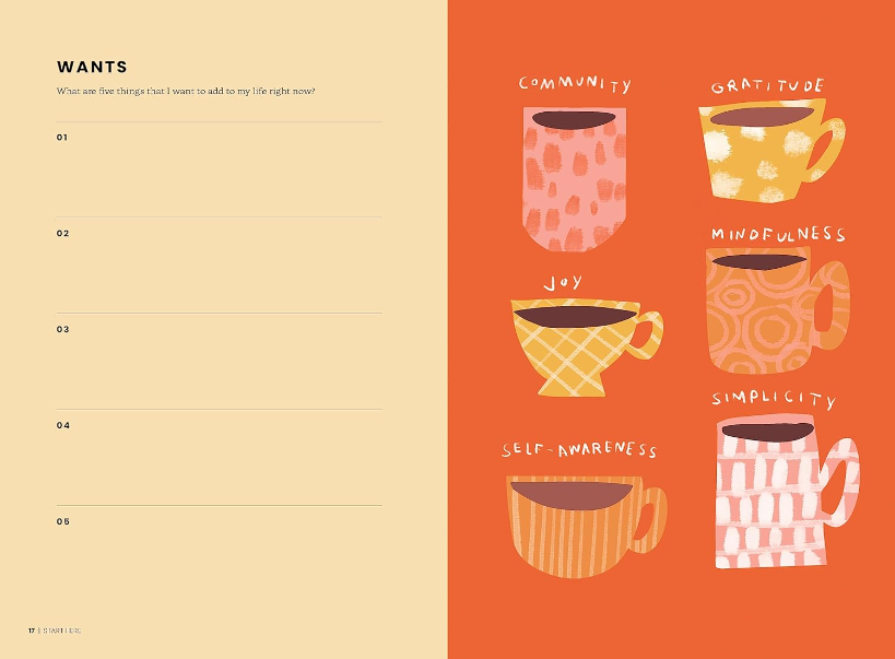 The Reset Workbook: A Guided Wellness Journal | Self-Care & Goal Setting