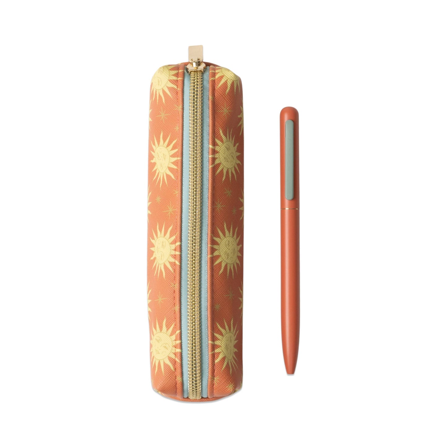Terracotta Sun Pen & Pouch Set
