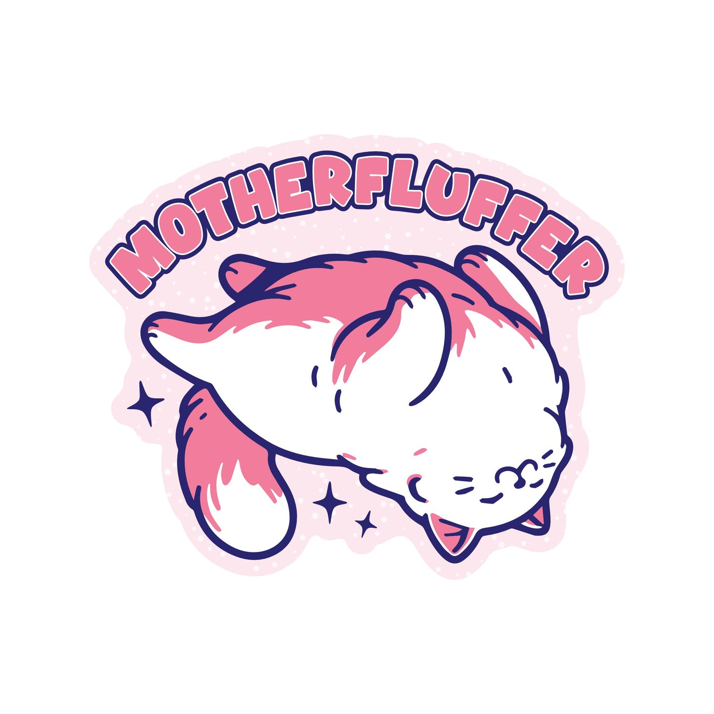 Motherfluffer Kitty Sticker