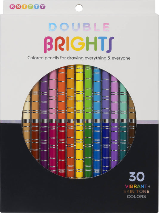 Rainbow & Skin Tone Colored Pencil Set