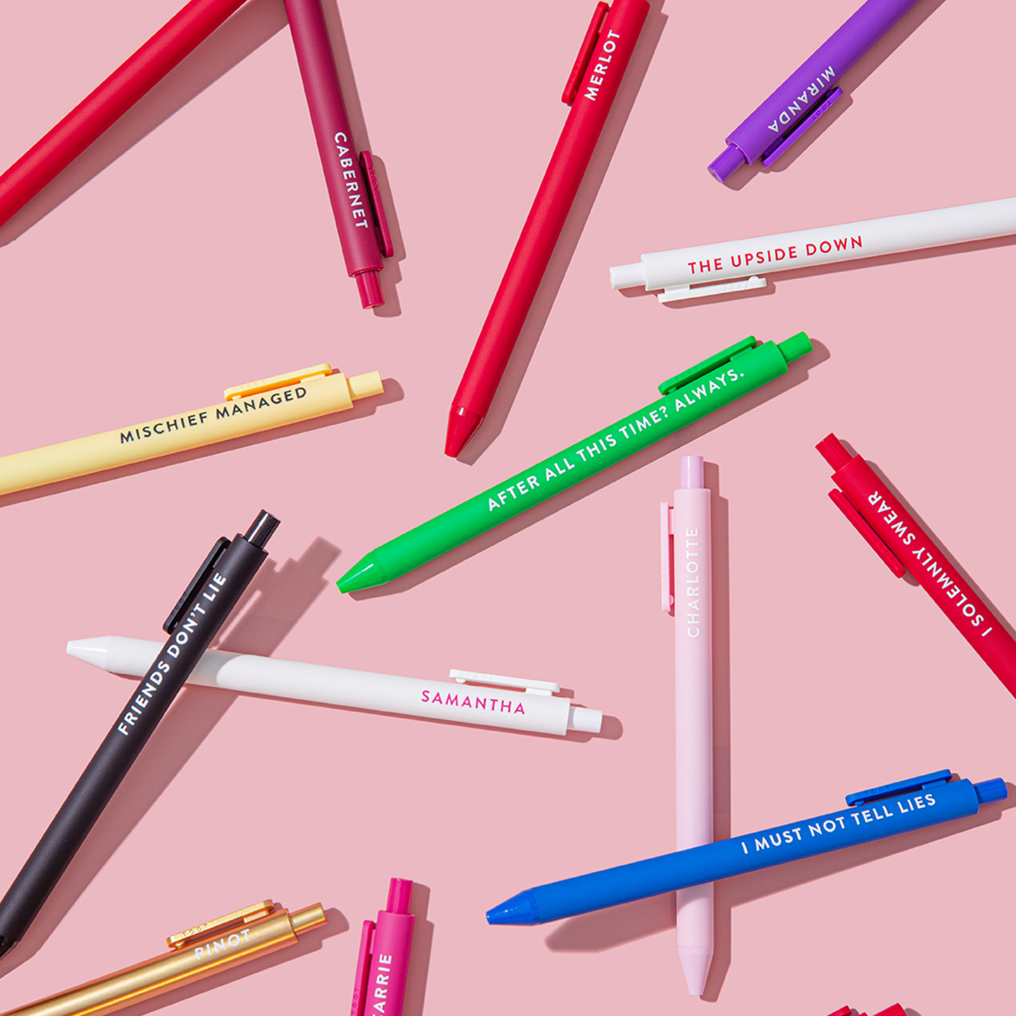 Wine Lovers Pen Set | Cute Sommelier Stationery & Gift